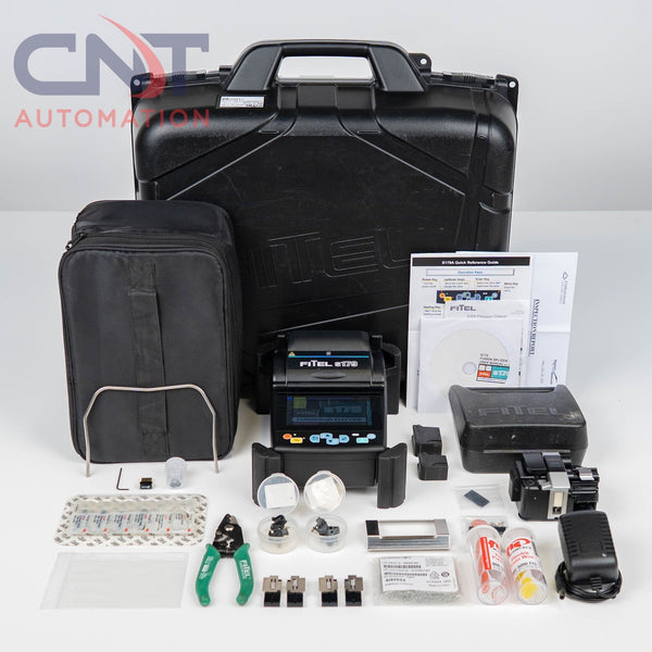 FITEL S179A Hand Held Core Alignment Fiber Fusion Splicer W/ Fitel S326 Cleaver