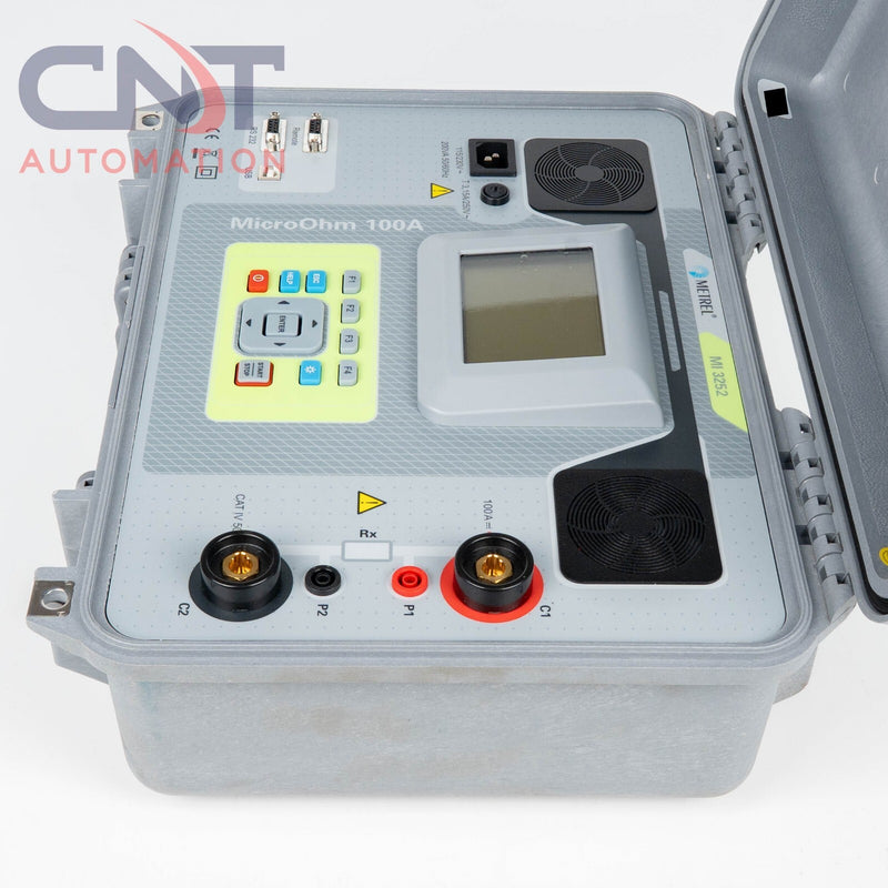 Metrel MI 3252 MicroOhm 100A Portable Low Resistance Ohmmeter