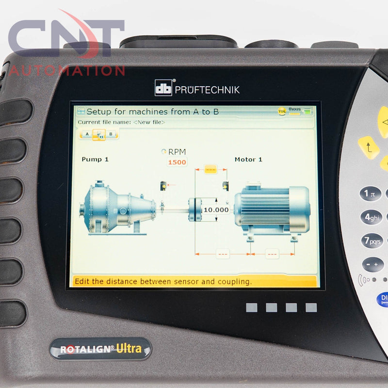Pruftechnik Rotalign Ultra Laser Shaft Alignment System