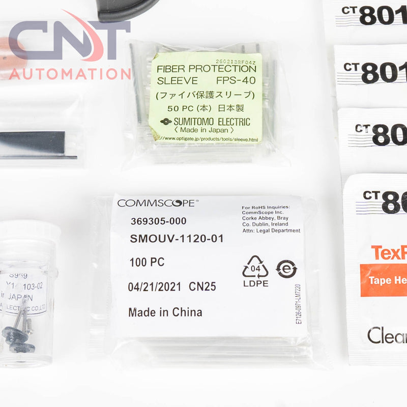 Fitel S178A v2 Fusion Splicer SM MM Fiber Core Alignment With S326 Cleaver S178