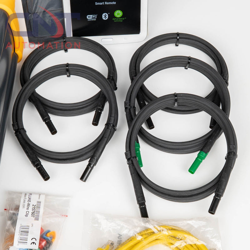 Fluke 1750 Three-Phase Power Recorder 1000V CAT III, 600V CAT IV W/ SAMSUNG Tab3