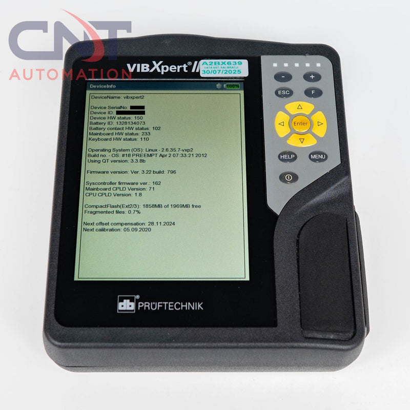 Pruftechnik VibXpert II 2 Dual Channel Vibration Analyzer and Data Collector