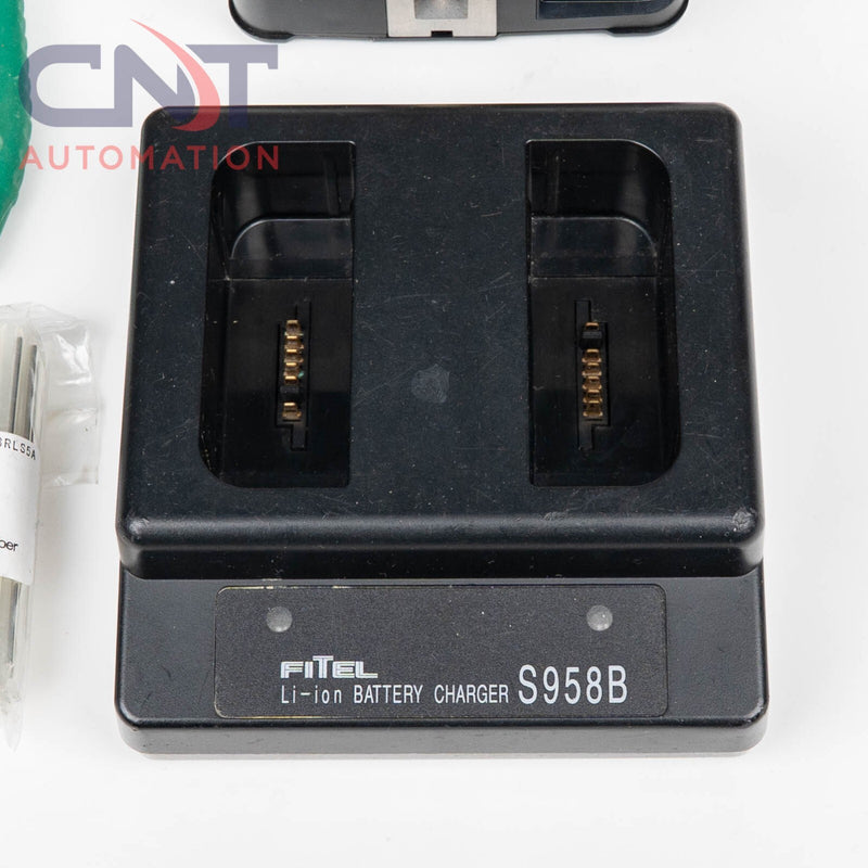 Fitel S178A Fusion Splicer SM MM Fiber Core Alignment With Fitel S326 Cleaver