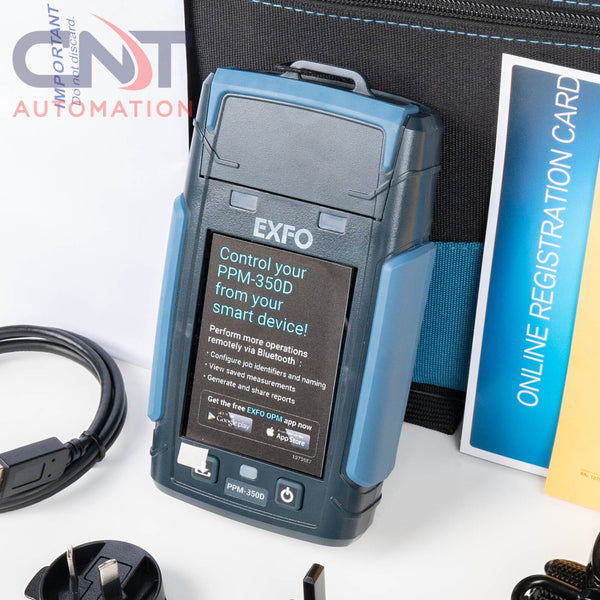 Exfo PPM-350D-DR Next Gen Optical Power Meter Passive Optical Network (PON)