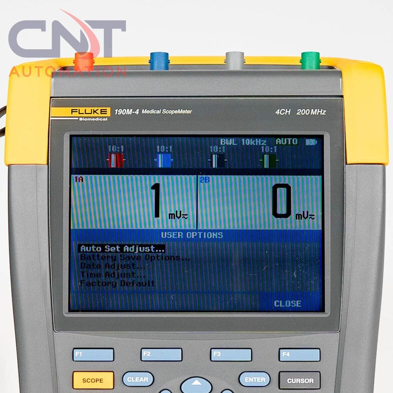 Fluke 190M-4 Medical Scope Meter Portable Oscilloscope 4 Channel 200MHz