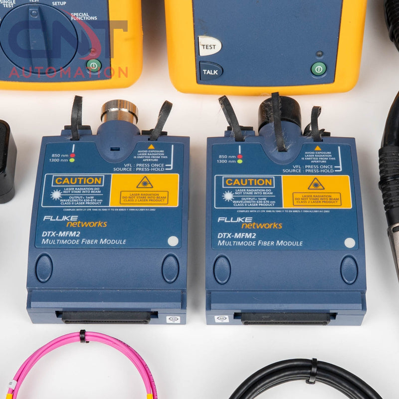 Fluke Networks DTX-1800 Cable Analyzer Tester With DTX-1800 Smart Remote