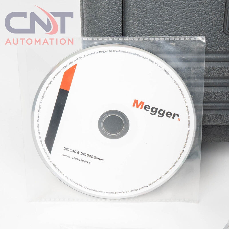 Megger DET14C Digital Earth Clamp-On Ground Resistance Meter 50mΩ to 1500Ω