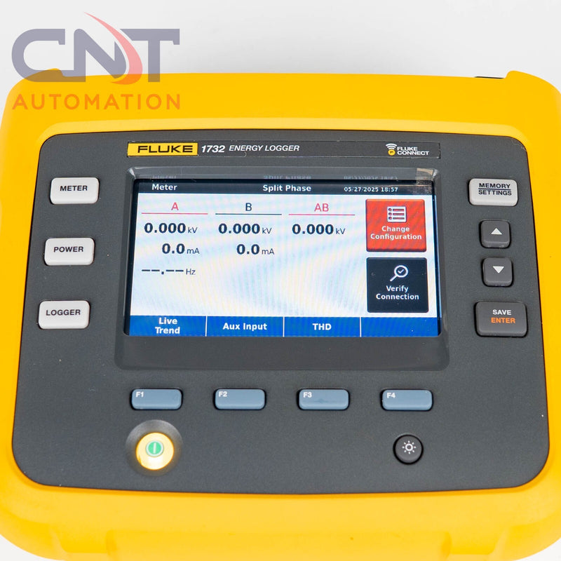 Fluke 1732 Three-Phase Electrical Energy Logger With Current Probes