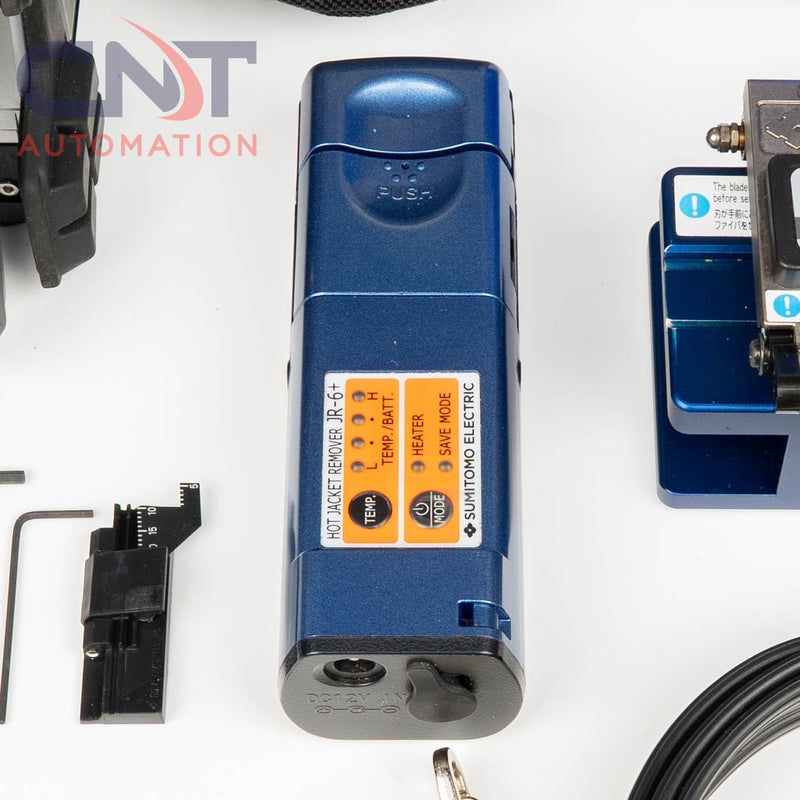 Sumitomo TYPE-Q101-M12 Mass Ribbon Fusion Splicer With JR-6+ And FC-6RM Cleaver