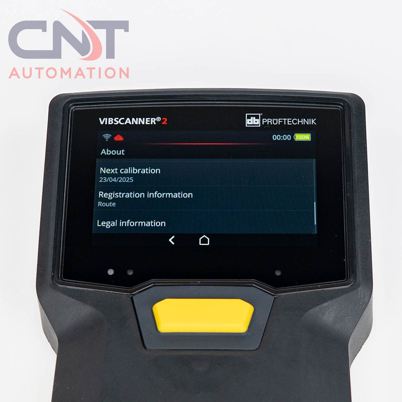 Pruftechnik VibScanner 2 II Triaxle 3 Channel Vibration Analyzer With Omnitrend
