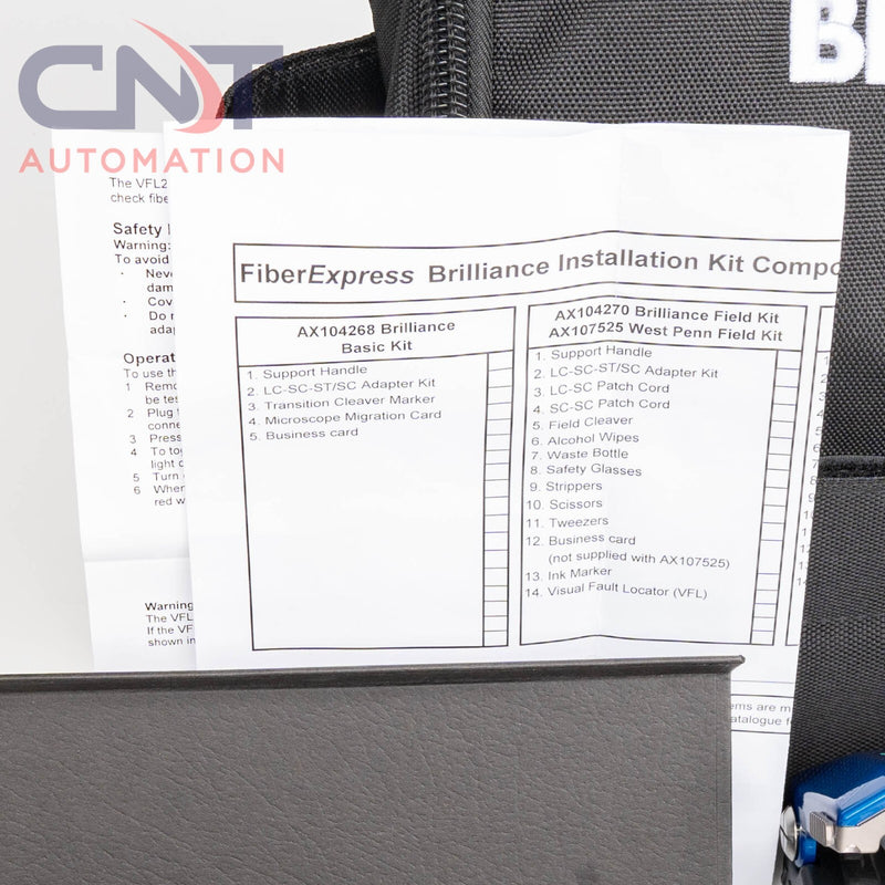 Belden AX104271 Brilliance Precision Accoessroies Kit Sumitomo FC-8R Cleaver