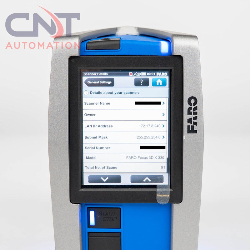 FARO Focus3D X330 Laser Scanner Instrument for 3D Documentation & Land Surveying