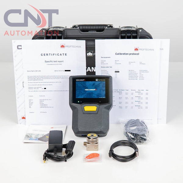 Pruftechnik VibScanner 2 II Triaxle 3 Channel Vibration Analyzer With Omnitrend