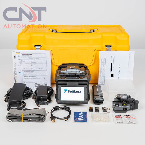 Fujikura 90R AFL Ribbon Fusion Splicer NA Model W CT-50 Cleaver& RS03 Hot Jacket