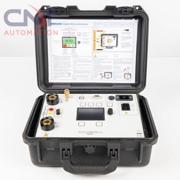 T&R Test Equipment DMO200 High Current Digital Micro-Ohmmeter