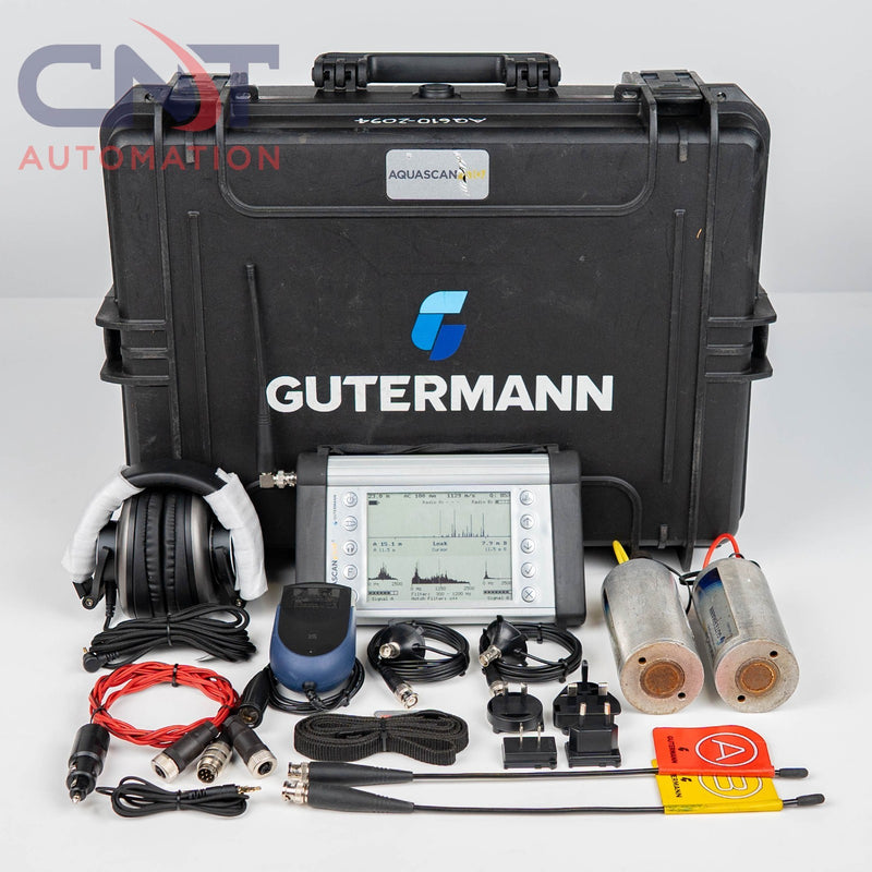 GUTERMANN AquaScan 610 AQ610 Precision Leak Detector Locating Correlator