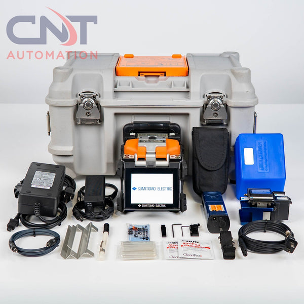 Sumitomo TYPE-Q101-M12 Mass Ribbon Fusion Splicer With JR-6+ And FC-6RM Cleaver