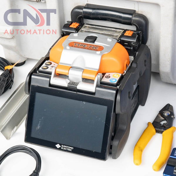 Sumitomo Type-72C High Definition Core Aligning Fusion Splicer W/ FC-6+ Cleaver