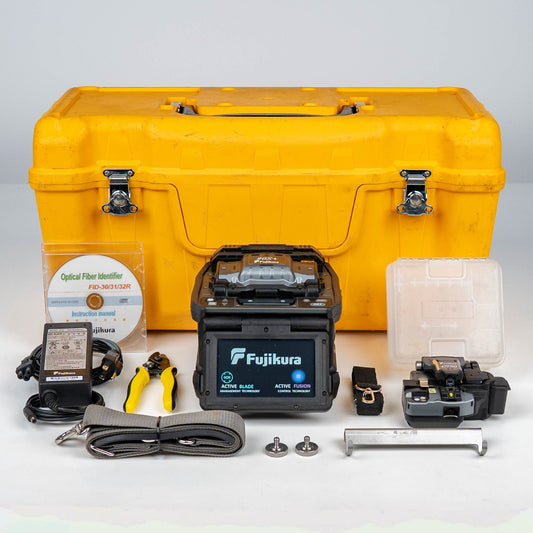 AFL Fujikura 90S+ SM MM Core Alignment Fiber Fusion Splicer With CT-50 Cleaver