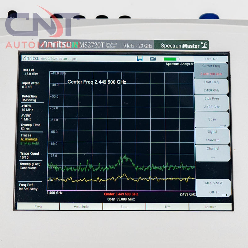 Anritsu MS2720T Spectrum Master Handheld RF Spectrum Analyzer 9kHz - 20GHz