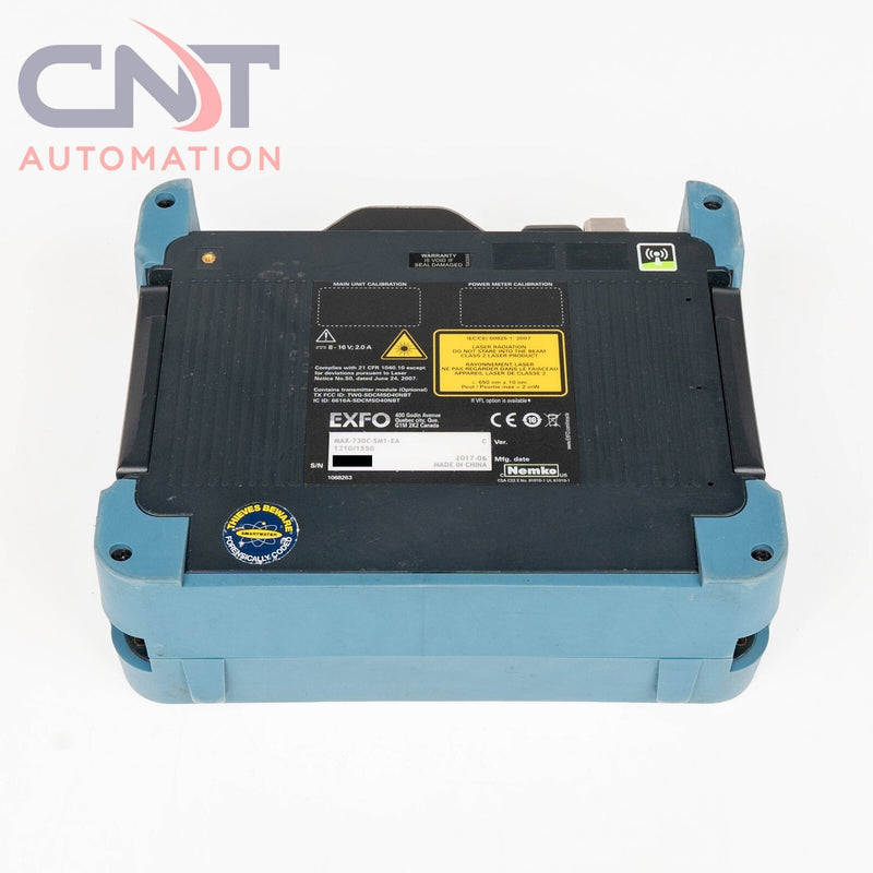 Exfo MaxTester 730C OTDR 1310nm 1550nm MAX-730C-SM1-EA PM-MAX-2X
