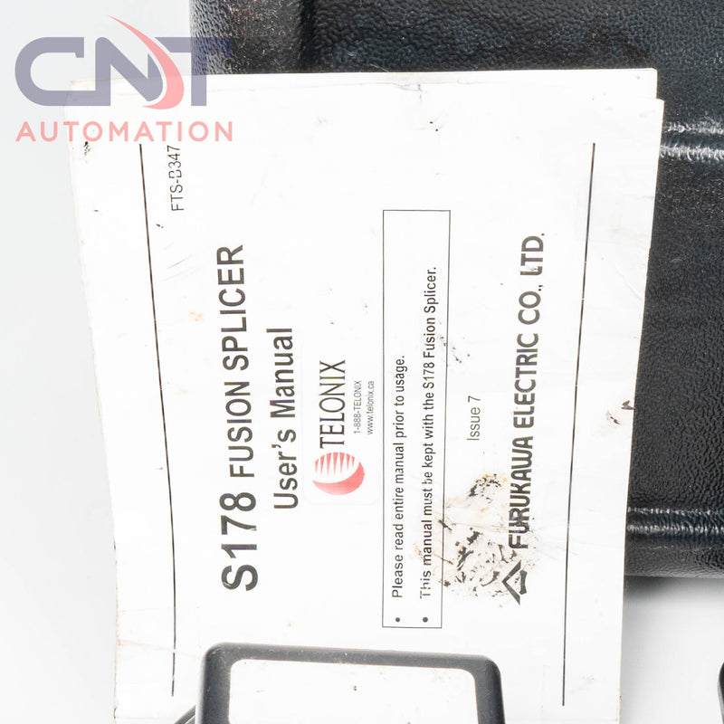 Fitel S178A Fusion Splicer SM MM Fiber Core Alignment With S326 Cleaver