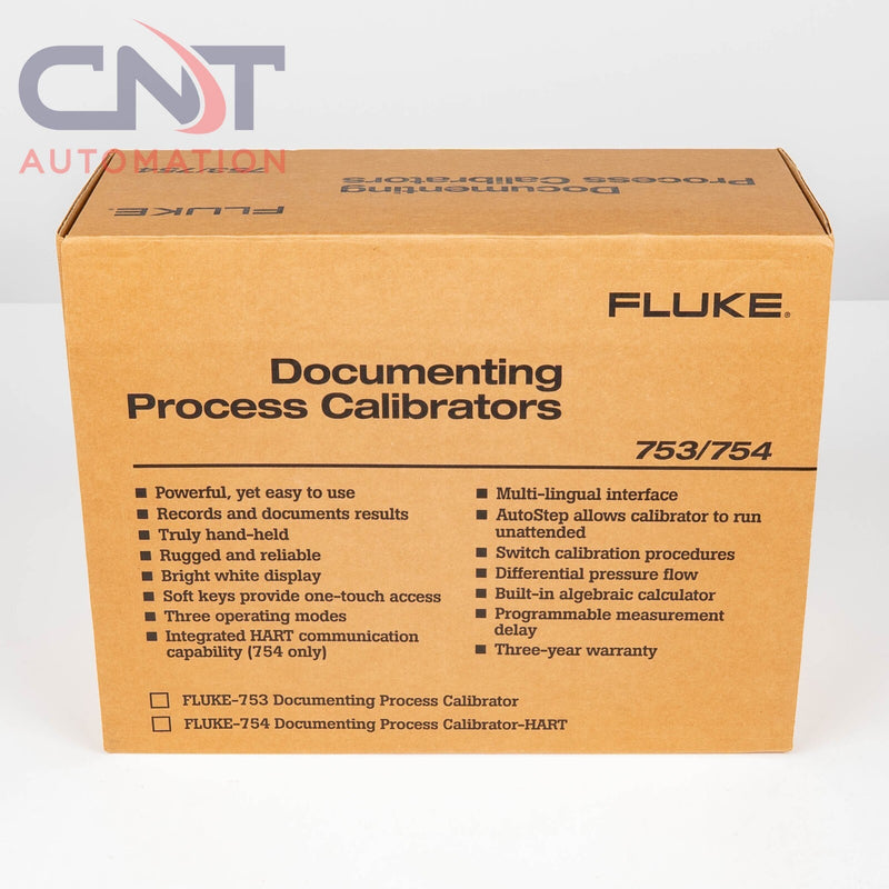 Fluke 754 Documenting Process HART Calibrator With Calibration