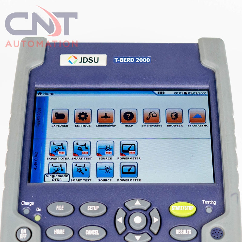 JDSU Viavi T BERD MTS 2000 QUAD 4146 OTDR Modular Test Platform