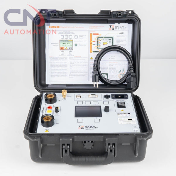 T&R Test Equipment DMO200 High Current Digital Micro-Ohmmeter