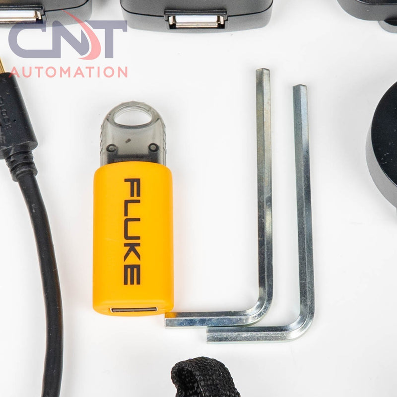 Fluke 831 Laser Shaft Alignment Tool with Fluke Reflector Prism and Sensor Laser