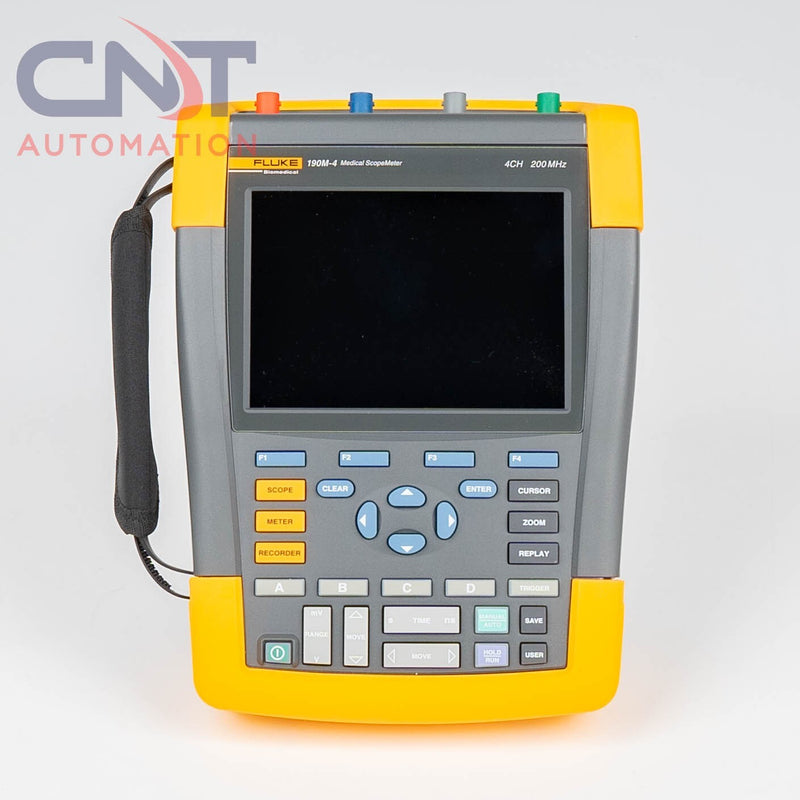 Fluke 190M-4 Medical Scope Meter Portable Oscilloscope 4 Channel 200MHz