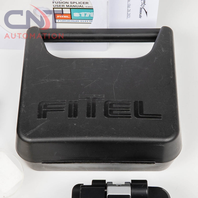 FITEL S179A Hand Held Core Alignment Fiber Fusion Splicer W/ Fitel S326 Cleaver