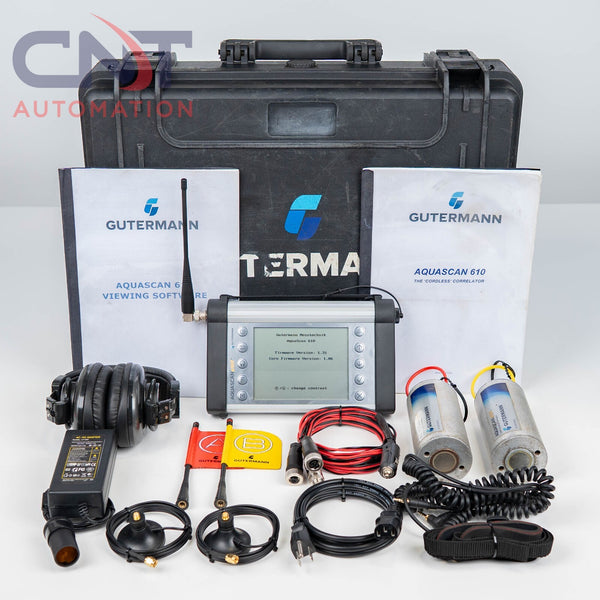 GUTERMANN AquaScan 610 AQ610 Leak Noise Locating Correlator