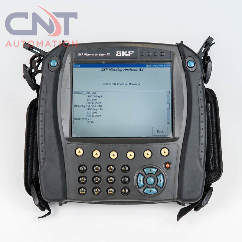 SKF CMXA 80 Microlog Analyzer AX Series Data Collector Dual Channel W/ Balancing
