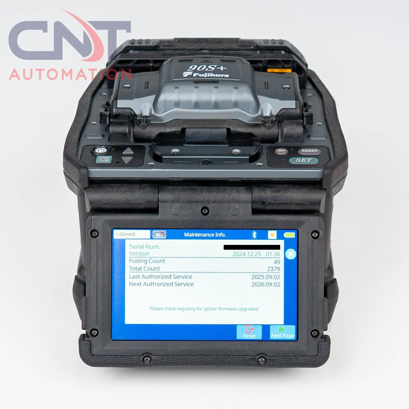 AFL Fujikura 90S+ Core Alignment Fiber Optic Fusion Splicer With CT-50 Cleaver