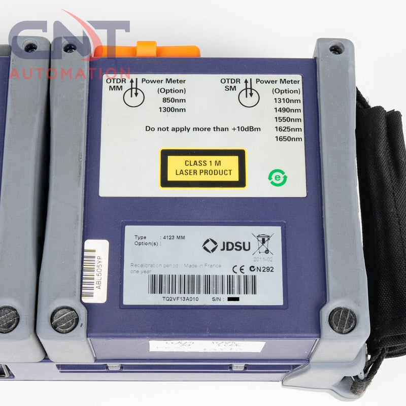 JDSU T-BERD 4000 Handheld OTDR SM MM Optical Reflectometer 4123MM/4126MA Modules
