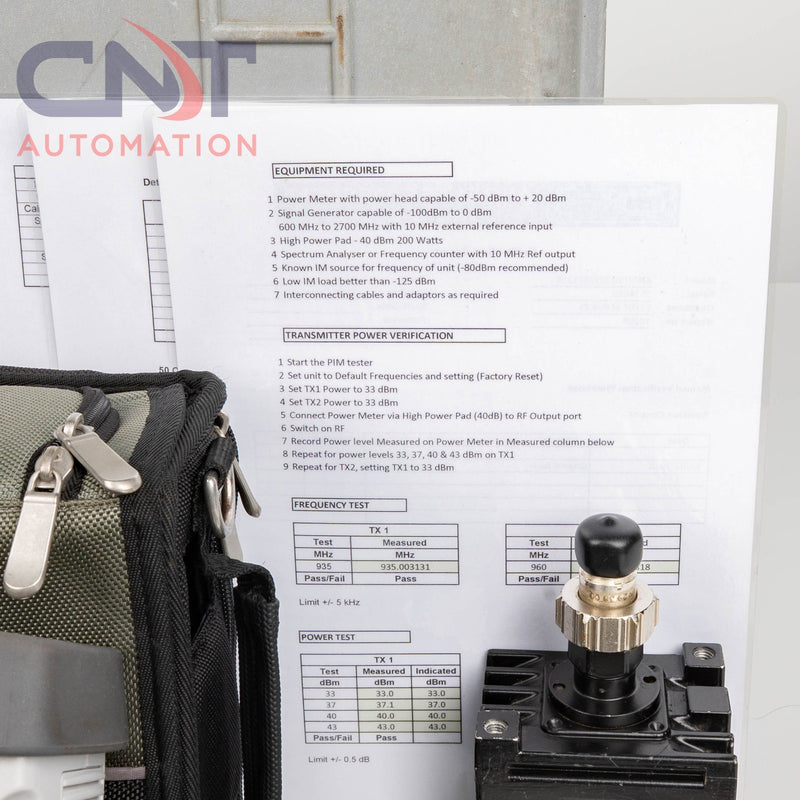 Anritsu S331E SiteMaster Cable & Antenna Analyzer W Calibration Kit Opt 10/19/21