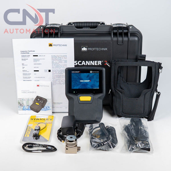 Pruftechnik VibScanner 2 II Triaxle 3 Channel Vibration Analyzer With Omnitrend