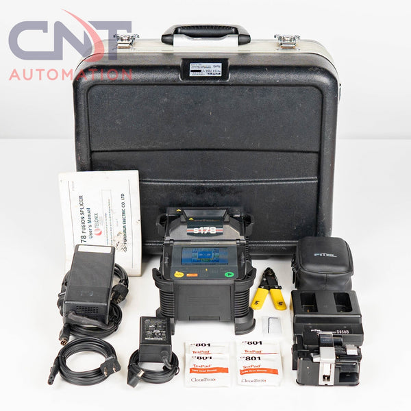Fitel S178A Fusion Splicer SM MM Fiber Core Alignment With S326 Cleaver