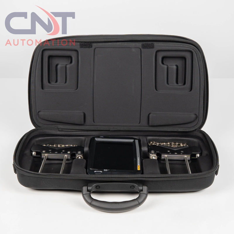 Fluke 831 Laser Shaft Alignment Tool with Fluke Reflector Prism and Sensor Laser