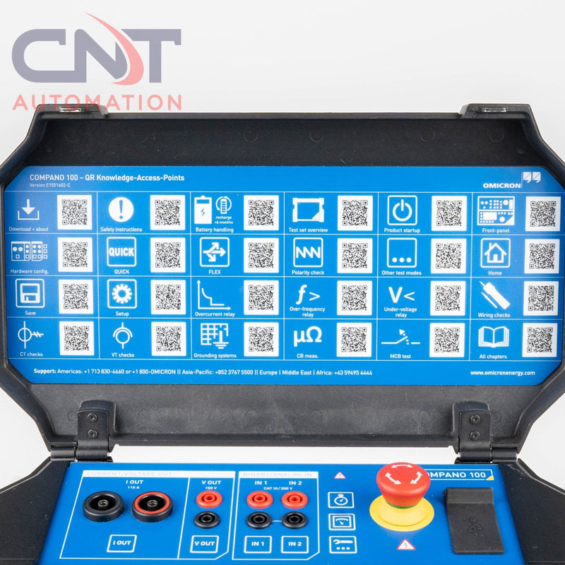 Omicron Compano 100 Primary & Secondary Injection & Basic Protection Test Set
