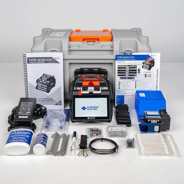 Sumitomo Type-Q102-CA+ Quantum Core Alignment Fusion Splicer With  FC-6+ Clever