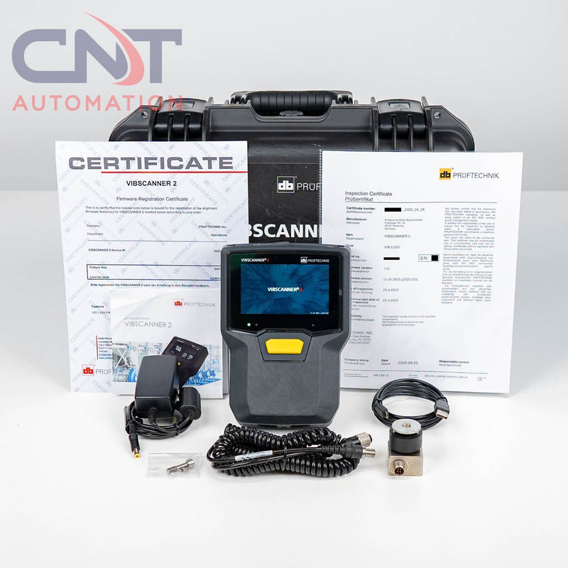 Pruftechnik VibScanner 2 II Triaxle 3 Channel Vibration Analyzer