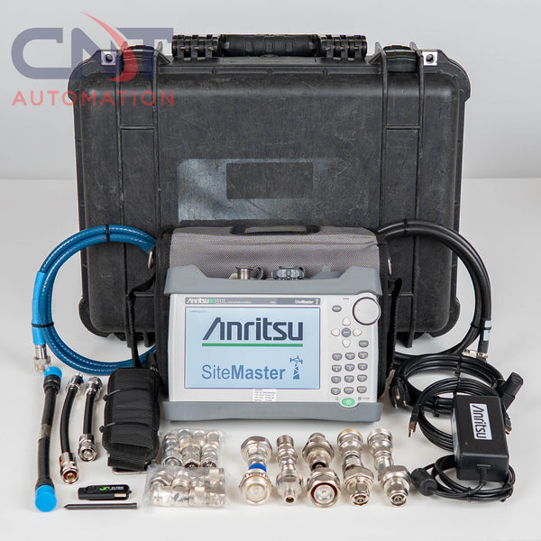 Anritsu S331L Site Master Handheld Cable & Antenna Analyzer 2MHz-4GHz W Adapters