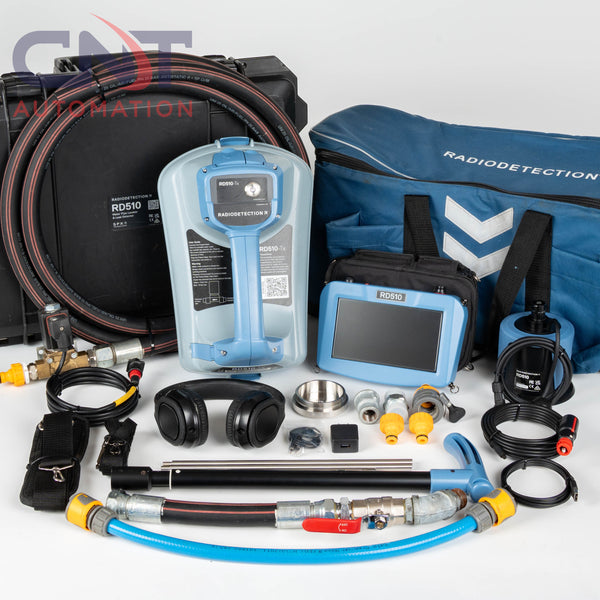 Radiodetection RD510 Water Pipe Locator Leak Detector w RD510-Tx STD Transmitter