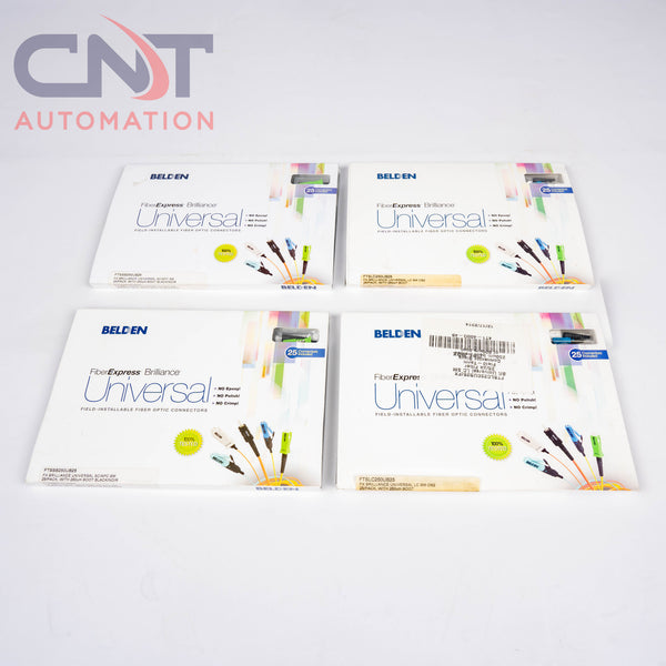 Belden FTSSB250UB25 FTSLC250UB25 FiberExpress 250um Fiber Connector Kit 4PK SC LC
