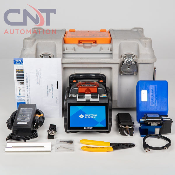 Sumitomo Type-72C+ High Definition Core Aligning Fusion Splicer w/ FC-6RS Cleaver