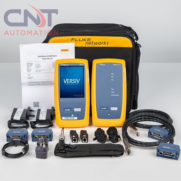 Fluke Networks Versiv2 DSX-5000 Cable Analyzer With Versiv 2 Remote *Calibrated*