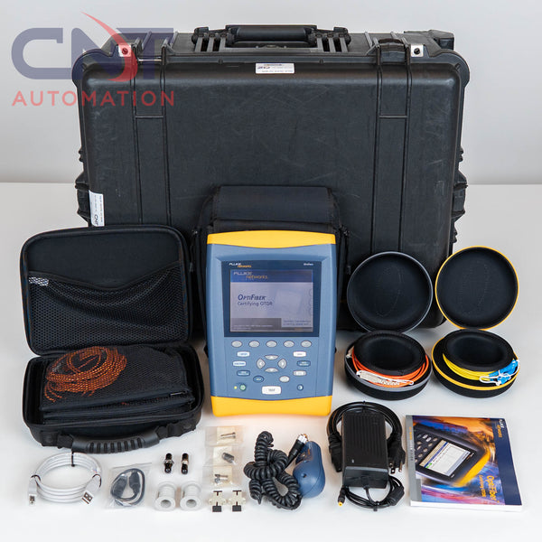 Fluke Networks OptiFiber OF-500 Optical Fiber Analyzer OFTM-5611 MM OTDR w/ OPM