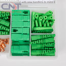 Corning OptiSnap OSNP-SCA-900-Z SC APC Single Mode Fiber Optic Connector Kit